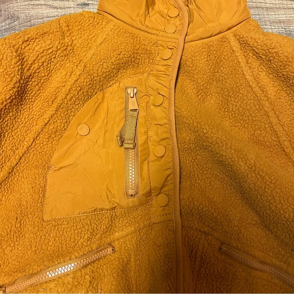FP Movement by Free People Mustard Teddy Jacket (Hit the Slopes Jacket) - Picture 3 of 5